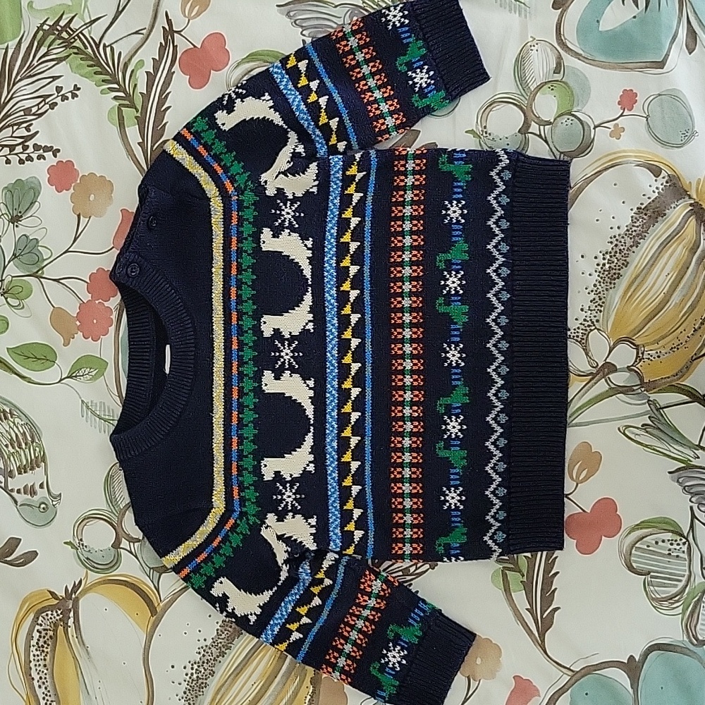 Baby Gap Fair Isle Sweater 6-12M
